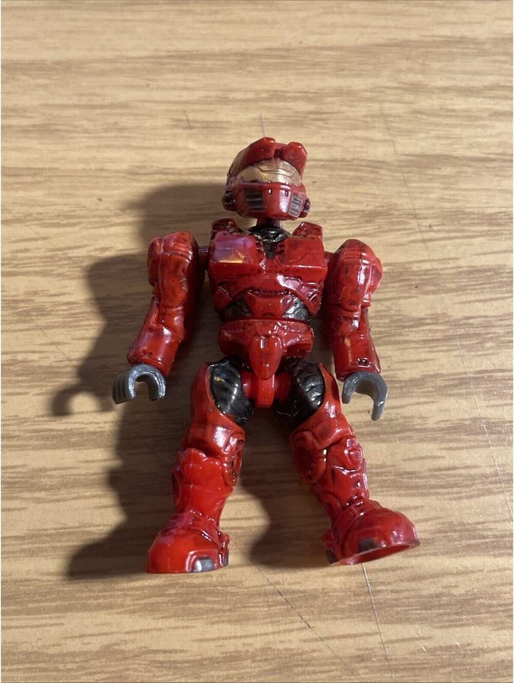 Halo Mega Bloks Figurine Red Classic Spartan